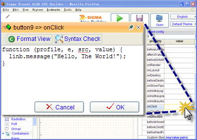add an event handler